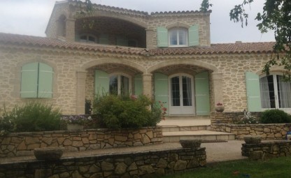 Chantier à Lapalud (84) en 2016
