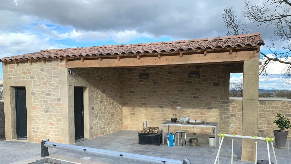 Chantier à Saint Alexandre (30)